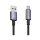 Kabel USAMS Kabel USB na USB-C 3A 1,2m Fast Charging stalowy